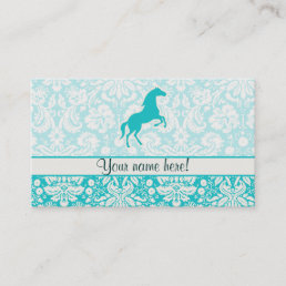 Teal Horse Business Card