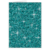 Teal iridescent glitter (Front)