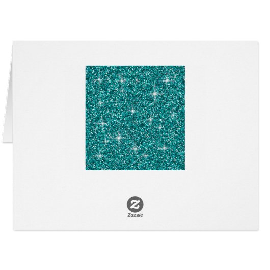 Teal iridescent glitter (Back Horizontal)