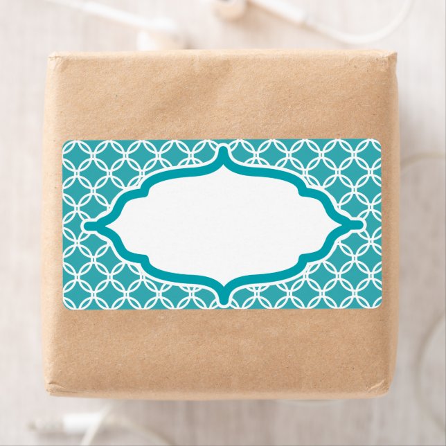 Teal Lace Labels (Insitu)