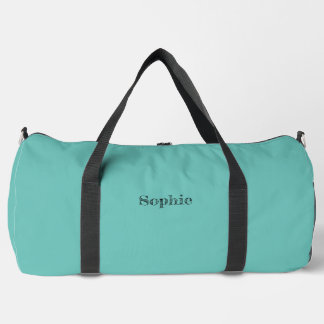 Teal Large Duffel Bag