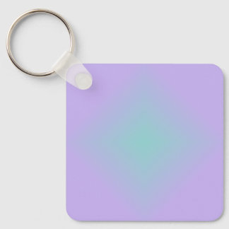 Teal Lavender Glow Keychain