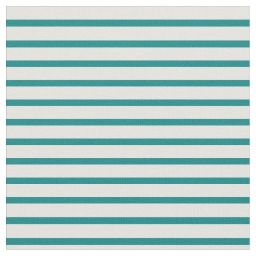 Teal & Light Cyan Colored Lined Pattern Fabric