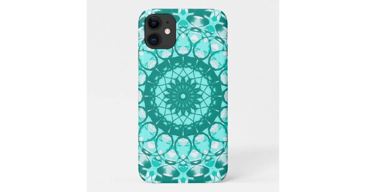 Teal Loopy Phone Case iPhone Zazzle