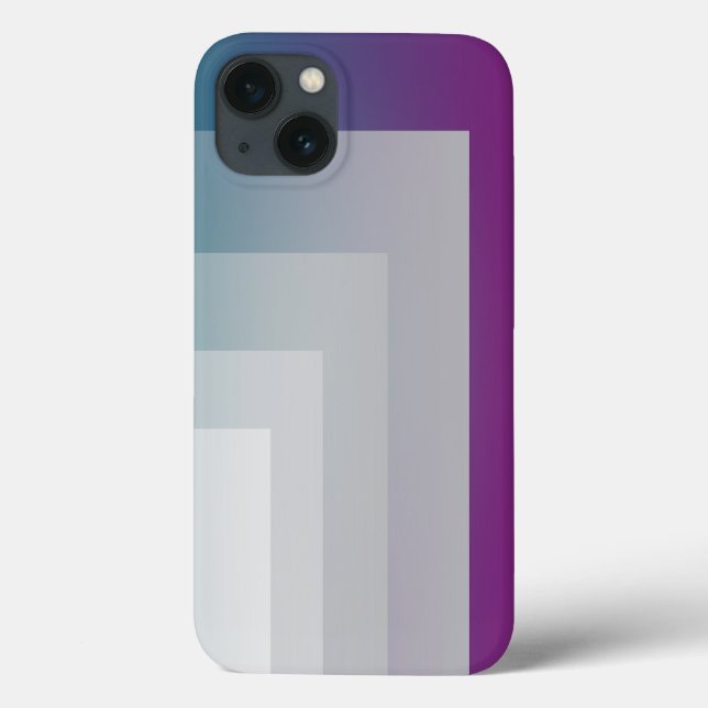 Teal magenta gray Case-Mate iPhone case (Back)