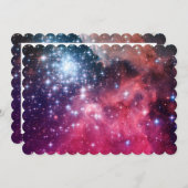 Teal Magenta Ombre Stars (Front/Back)