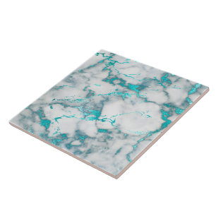 teal marble ceramic tile
