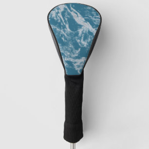 Teal Marble Golf Head Cover