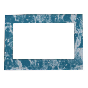 Teal Marble Magnetic Frame