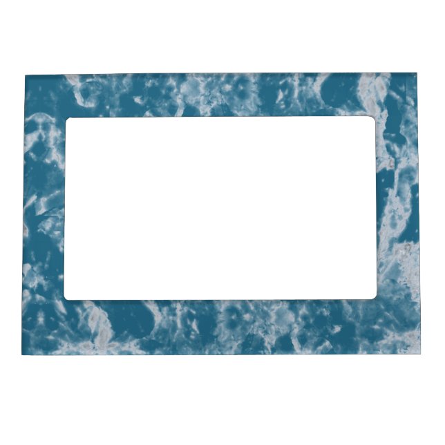 Teal Marble Magnetic Frame (Front)