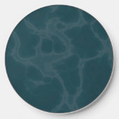 Teal marble wireless charger (Front)
