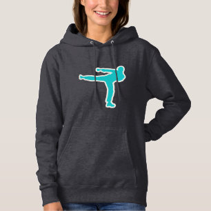 Teal Martial Arts Hoodie
