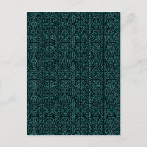 Teal Maze by Mark Edward Westerfield Postcard 