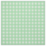 Teal Mint Gingham Plaid Checkered Pattern Fabric