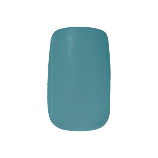 Teal Minx Nail Art