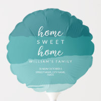 Teal Modern Elegant New Home Housewarming Party