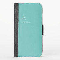 Teal Name & Monogram