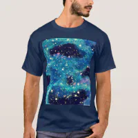 Teal nebula outlet shirt