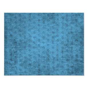 Teal Nubby Chenille Fabric Photo Print