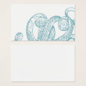 Teal Octopus Tentacles (Front & Back)