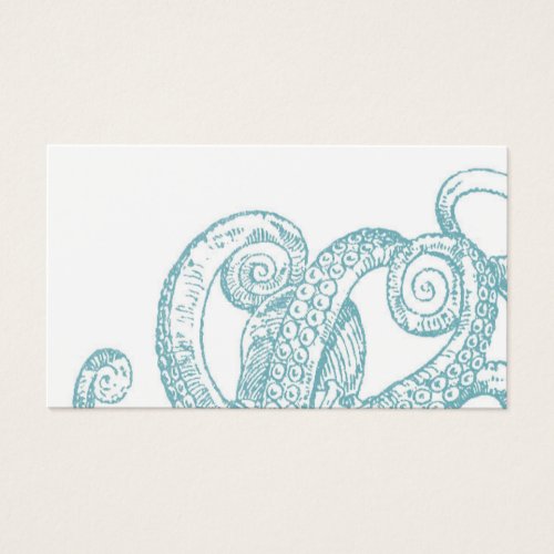 Teal Octopus Tentacles