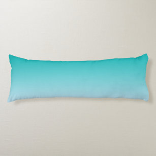 “Teal Ombre” Body Pillow