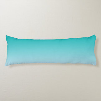 “Teal Ombre” Body Pillow