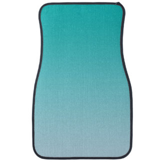 “Teal Ombre” Car Floor Mat