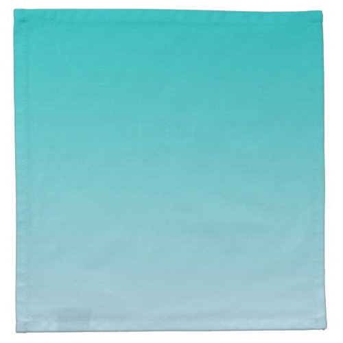 Teal Ombre Napkin