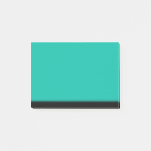 Teal Ombre Post_it Notes