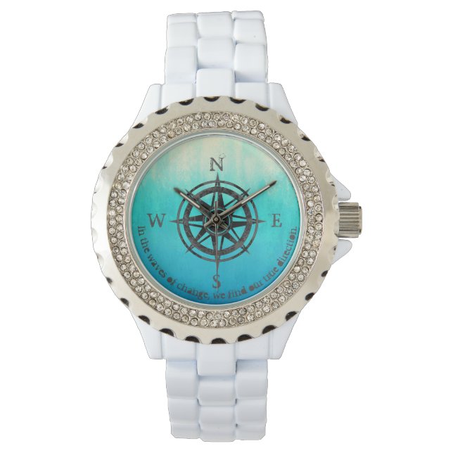Teal Ombre Sea Watch (Front)