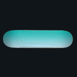 Teal Ombre Skateboard Deck<br><div class="desc">Teal Ombre Skate Board Deck</div>