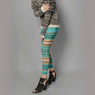 Teal Orange pattern 