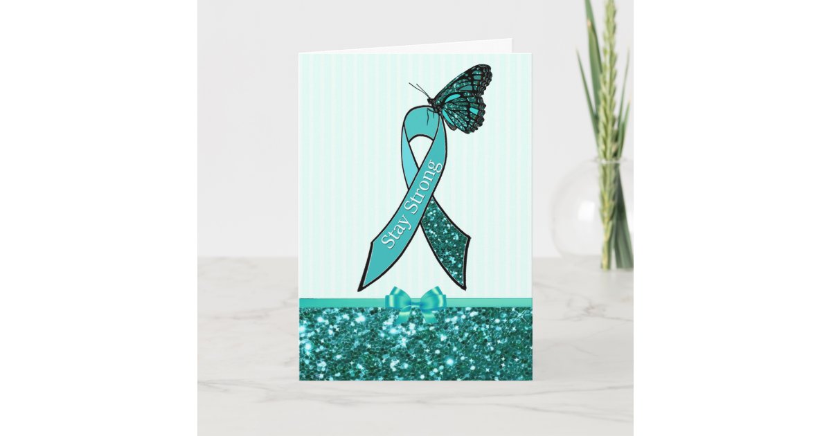 ovarian cancer awareness ribbon