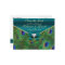 Teal Peacock Save the Date Postcard