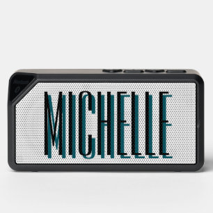 Teal Personalized Bluetooth Speaker