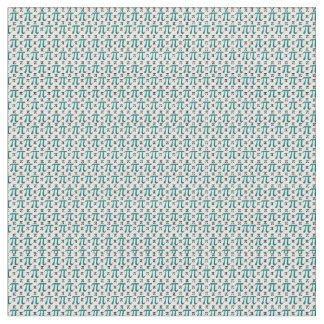 Teal Pi Complex Print Fabric