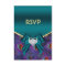 Teal Plum Peacock RSVP