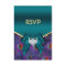 Teal Plum Peacock RSVP