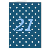 Teal Polka Dots (Front)