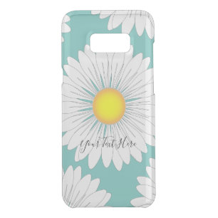 Teal Pretty Little Daisy Uncommon Samsung Galaxy S8+ Case
