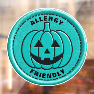 Teal Pumpkin Allergy Friendly Non Food Treat Alert Window Cling