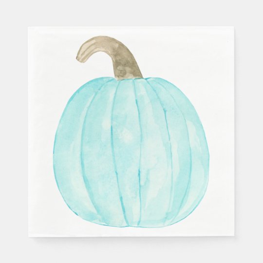 Teal Pumpkin Paper Napkins