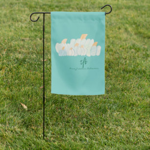 Teal Pumpkin Patch Garden Flag