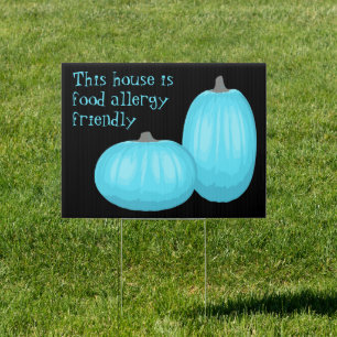 Teal Pumpkin Sign