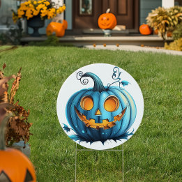 Teal Pumpkin Sign