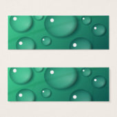 Teal Raindrop Texture (Front & Back)