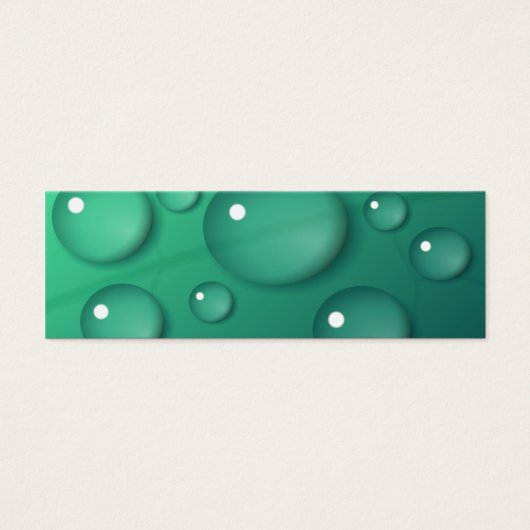 Teal Raindrop Texture (Front)