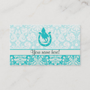 Teal Rodeo Business Card
