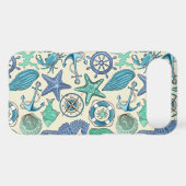 Teal Sea Animals Pattern Case-Mate Samsung Galaxy Case (Back (Horizontal))